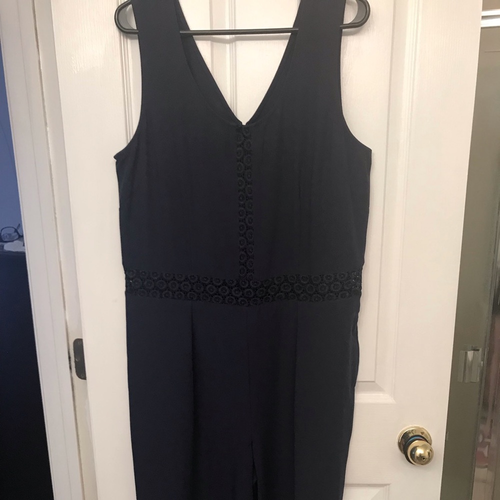 Navy Blue Romper